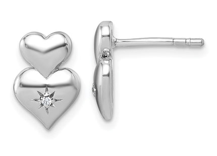 Sterling Silver Earrings Style QG7198E - Classique Jewelry Inc.