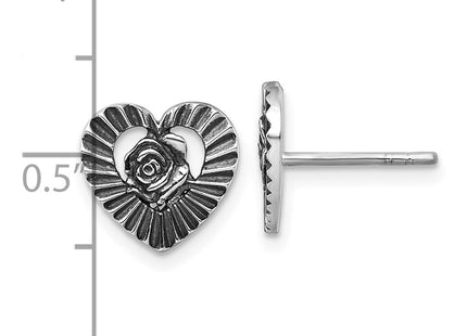 Sterling Silver Earrings Style QG7199E - Classique Jewelry Inc.