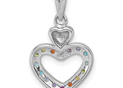 Sterling Silver Pendants Style QG7202P - Classique Jewelry Inc.