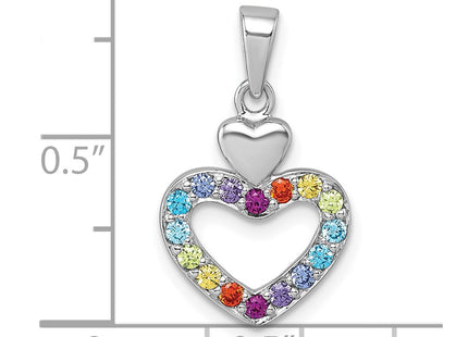 Sterling Silver Pendants Style QG7202P - Classique Jewelry Inc.