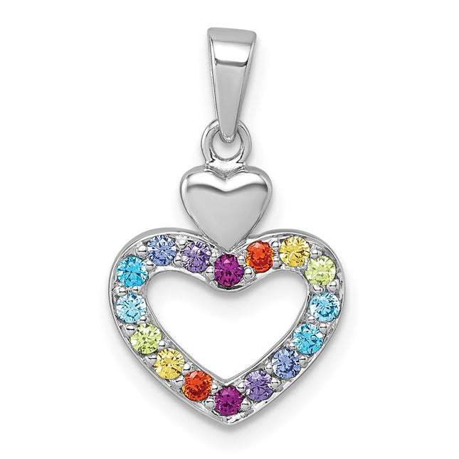 Sterling Silver Pendants Style QG7202P - Classique Jewelry Inc.