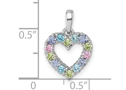 Sterling Silver Pendants Style QG7203P - Classique Jewelry Inc.