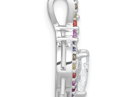 Sterling Silver Pendants Style QG7204P - Classique Jewelry Inc.