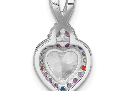 Sterling Silver Pendants Style QG7204P - Classique Jewelry Inc.