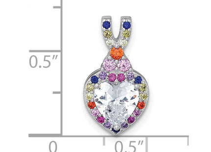Sterling Silver Pendants Style QG7204P - Classique Jewelry Inc.