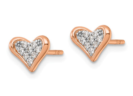 Sterling Silver Earrings Style QG7207E - Classique Jewelry Inc.