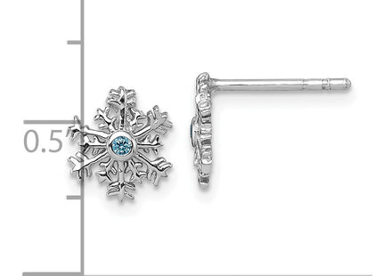 Sterling Silver Earrings Style QG7210E - Classique Jewelry Inc.