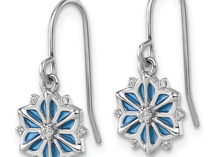 Sterling Silver Earrings Style QG7211E - Classique Jewelry Inc.