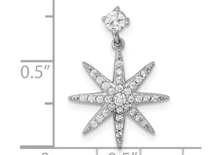 Sterling Silver Pendants Style QG7212P - Classique Jewelry Inc.