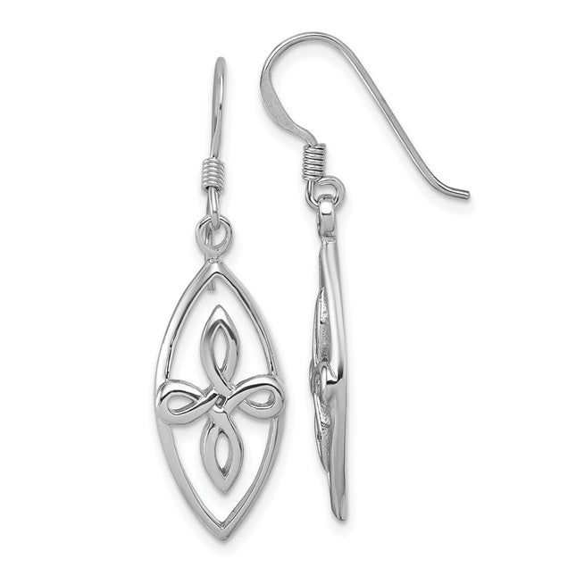 Sterling Silver Earrings Style QG7213E - Classique Jewelry Inc.