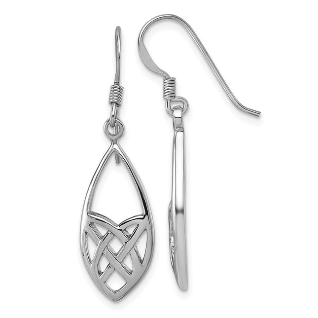 Sterling Silver Earrings Style QG7214E - Classique Jewelry Inc.