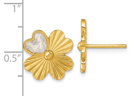 Sterling Silver Earrings Style QG7215E - Classique Jewelry Inc.