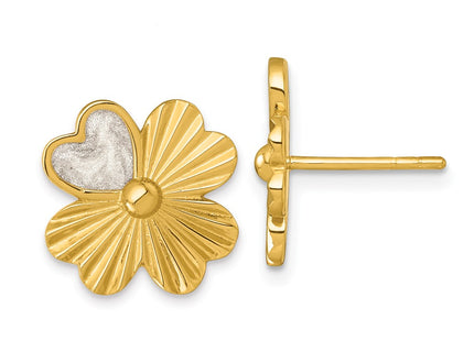 Sterling Silver Earrings Style QG7215E - Classique Jewelry Inc.