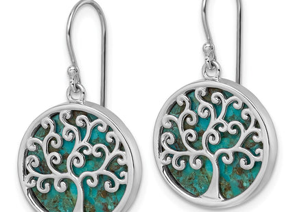 Sterling Silver Earrings Style QG7220E - Classique Jewelry Inc.