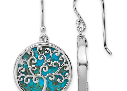 Sterling Silver Earrings Style QG7220E - Classique Jewelry Inc.