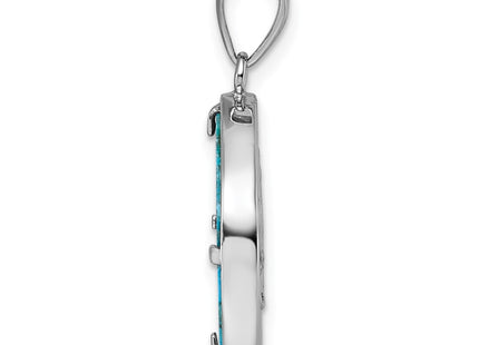 Sterling Silver Pendants Style QG7220P - Classique Jewelry Inc.