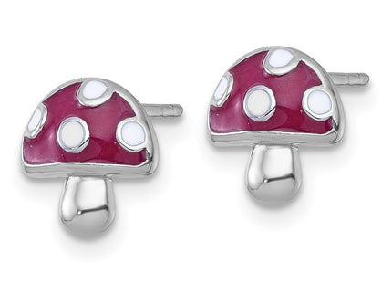 Sterling Silver Earrings Style QG7221E - Classique Jewelry Inc.