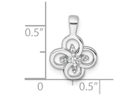 Sterling Silver Pendants Style QG7222P - Classique Jewelry Inc.