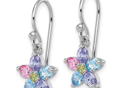 Sterling Silver Earrings Style QG7223E - Classique Jewelry Inc.