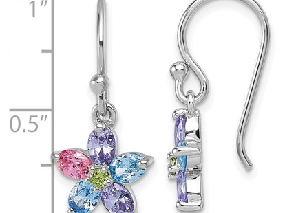 Sterling Silver Earrings Style QG7223E - Classique Jewelry Inc.