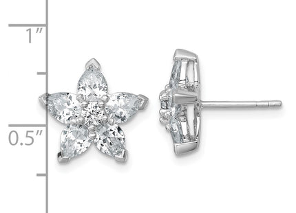 Sterling Silver Earrings Style QG7224E - Classique Jewelry Inc.