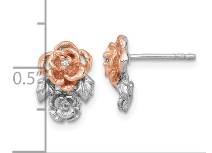 Sterling Silver Earrings Style QG7229E - Classique Jewelry Inc.