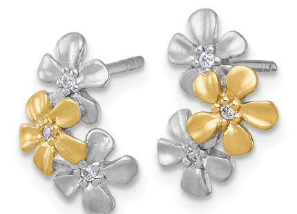 Sterling Silver Earrings Style QG7230E - Classique Jewelry Inc.
