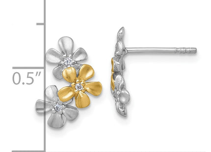 Sterling Silver Earrings Style QG7230E - Classique Jewelry Inc.