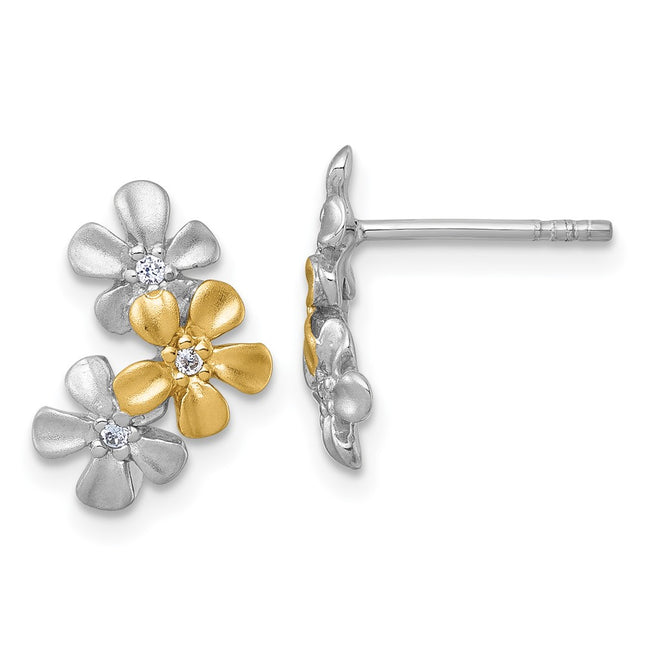 Sterling Silver Earrings Style QG7230E - Classique Jewelry Inc.