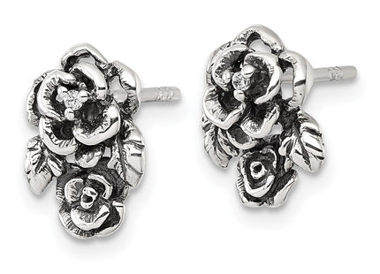 Sterling Silver Earrings Style QG7232E - Classique Jewelry Inc.