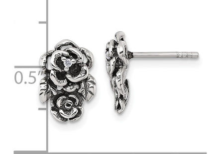 Sterling Silver Earrings Style QG7232E - Classique Jewelry Inc.