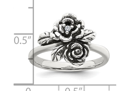 Sterling Silver Rings Style QG7232R - Classique Jewelry Inc.