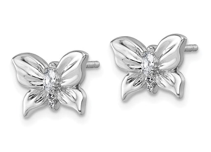 Sterling Silver Earrings Style QG7233E - Classique Jewelry Inc.