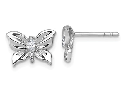 Sterling Silver Earrings Style QG7233E - Classique Jewelry Inc.