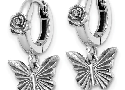 Sterling Silver Earrings Style QG7234E - Classique Jewelry Inc.