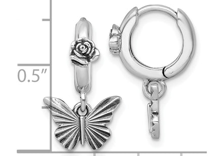 Sterling Silver Earrings Style QG7234E - Classique Jewelry Inc.