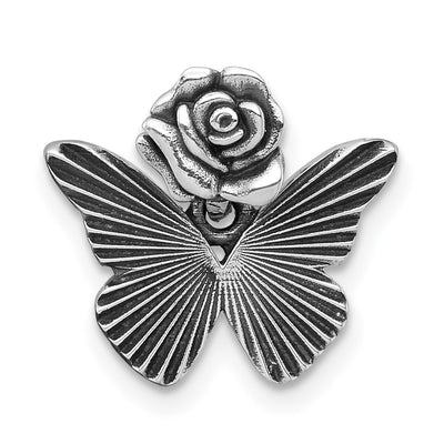 Sterling silver butterfly pendant