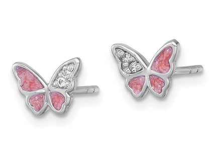 Sterling Silver Earrings Style QG7235E - Classique Jewelry Inc.