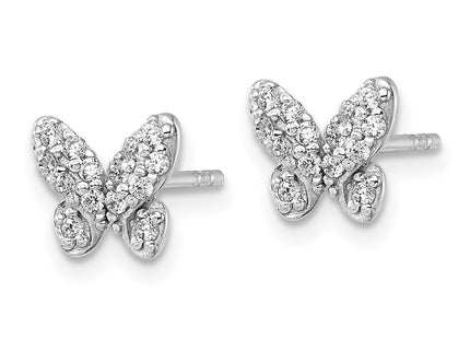 Sterling Silver Earrings Style QG7236E - Classique Jewelry Inc.