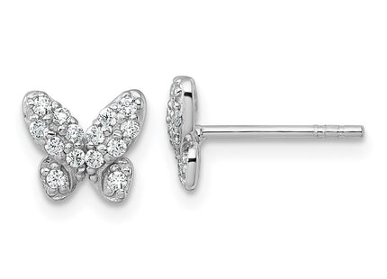 Sterling Silver Earrings Style QG7236E - Classique Jewelry Inc.