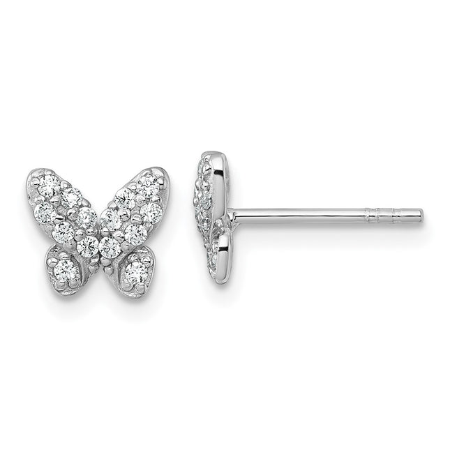 Sterling Silver Earrings Style QG7236E - Classique Jewelry Inc.