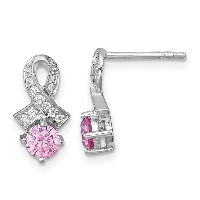 Sterling Silver Earrings Style QG7239E - Classique Jewelry Inc.