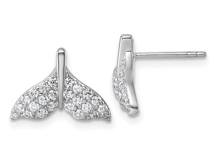 Sterling Silver Earrings Style QG7240E - Classique Jewelry Inc.