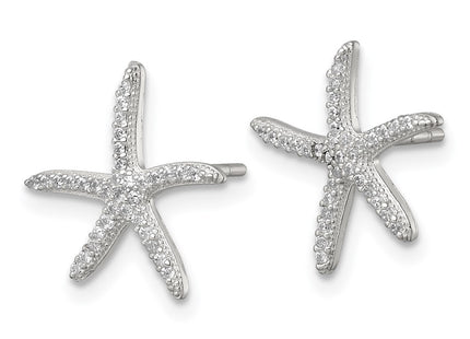 Sterling Silver Earrings Style QG7243E - Classique Jewelry Inc.