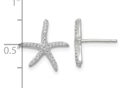 Sterling Silver Earrings Style QG7243E - Classique Jewelry Inc.