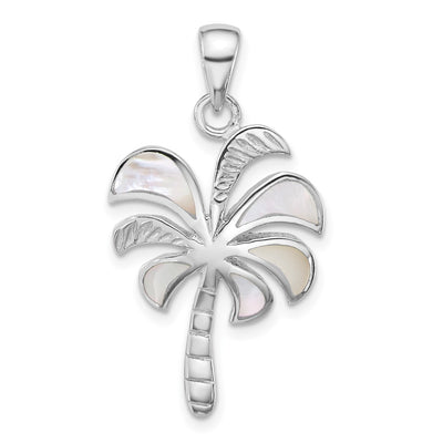 Sterling silver mother of pearl mother pendant