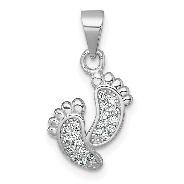 Sterling Silver Pendants Style QG7245P - Classique Jewelry Inc.