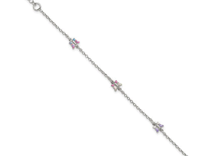 Sterling Silver Bracelets Style QG7254 - Classique Jewelry Inc.
