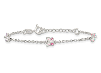 Sterling Silver Bracelets Style QG7254 - Classique Jewelry Inc.