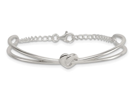 Sterling Silver Chain Bracelets Style QG7255 - Classique Jewelry Inc.